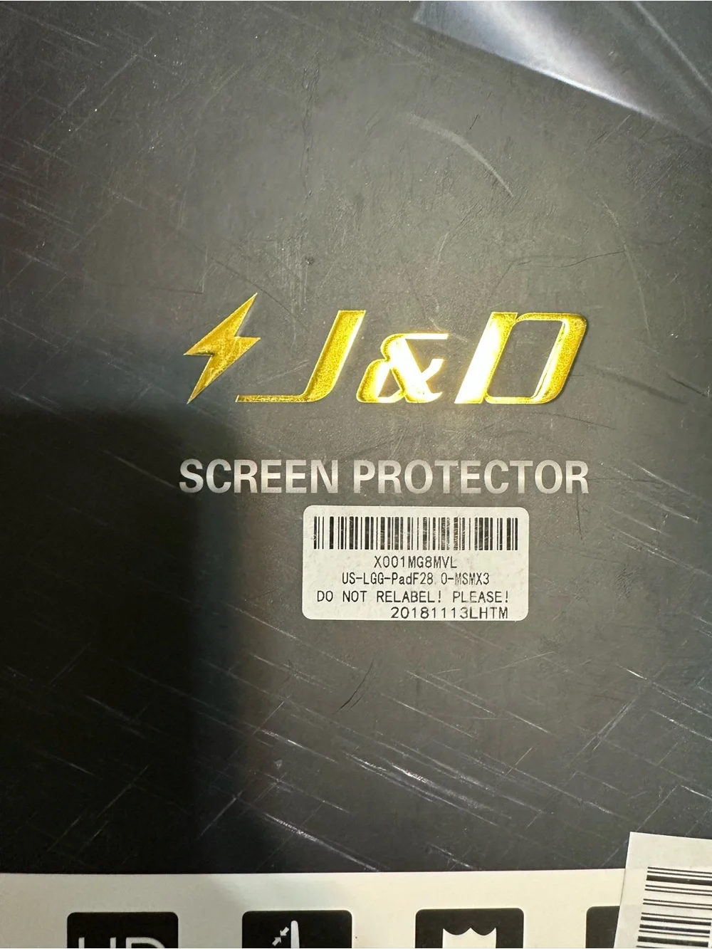 LG Black Screen Protector 3-Pack (HD)